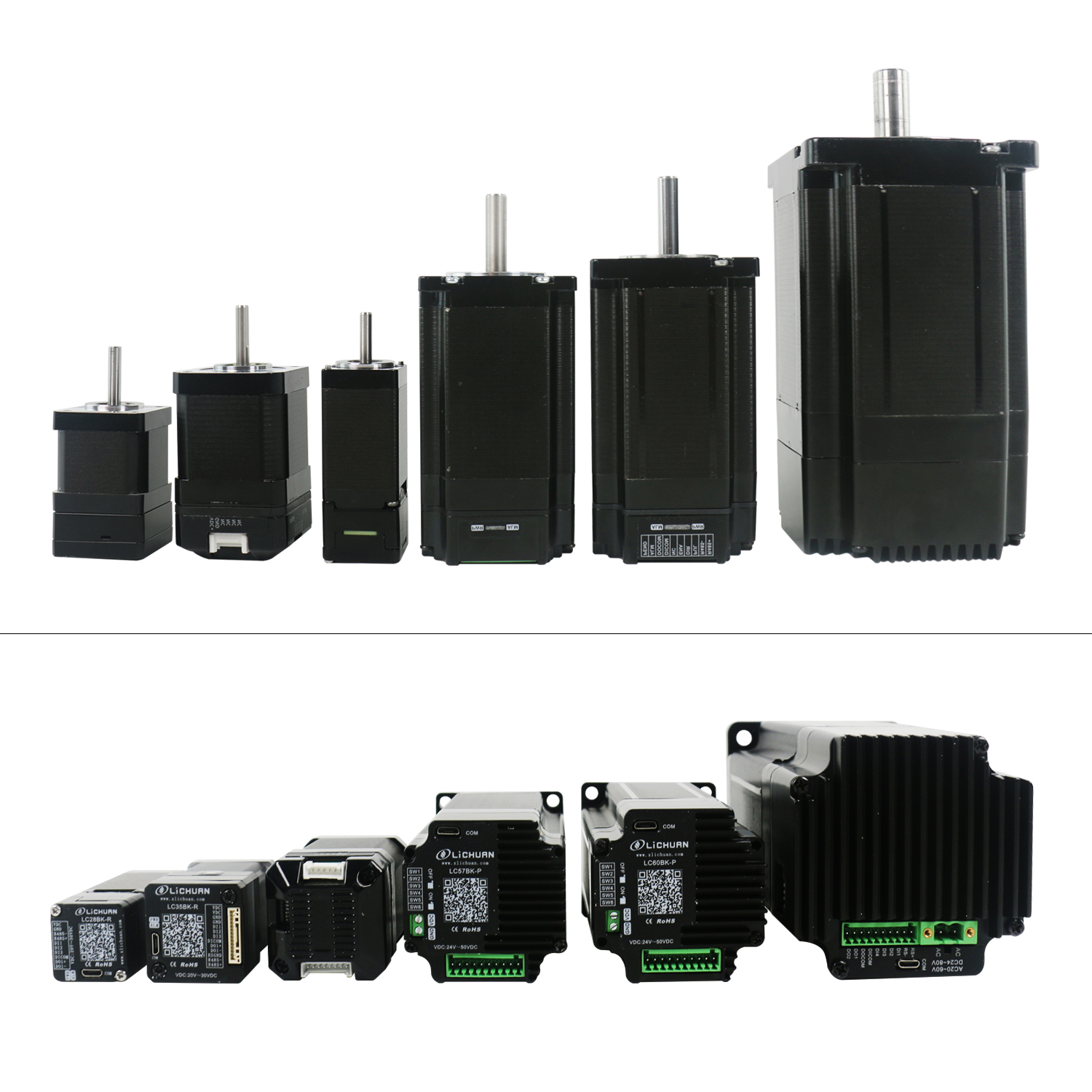 Pelancaran Baru: Jenis Backpack Lichuan Open Loop Loop Ditutup Motor Stepper Bersepadu oleh Shenzhen Xinlichuan Electric Co., Ltd.