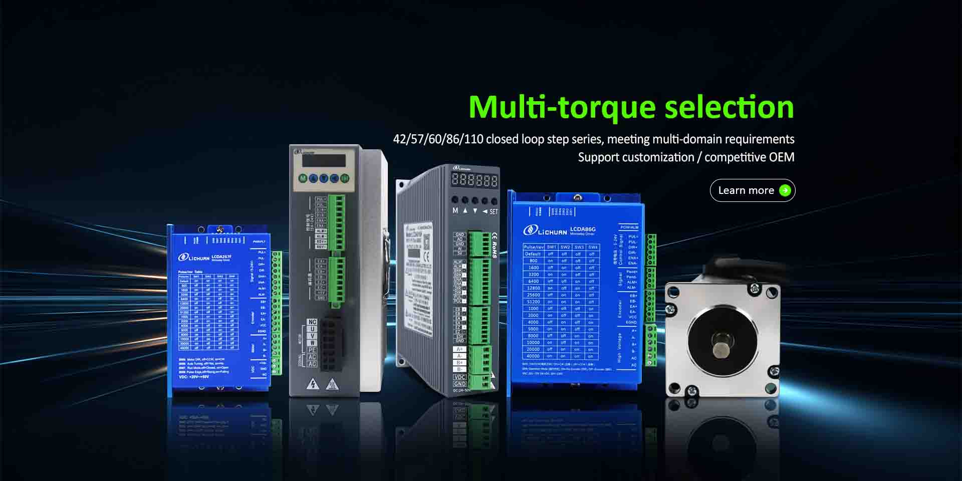 China Ditutup Loop Dibuka Kilang Pemandu Motor Stepper Loop