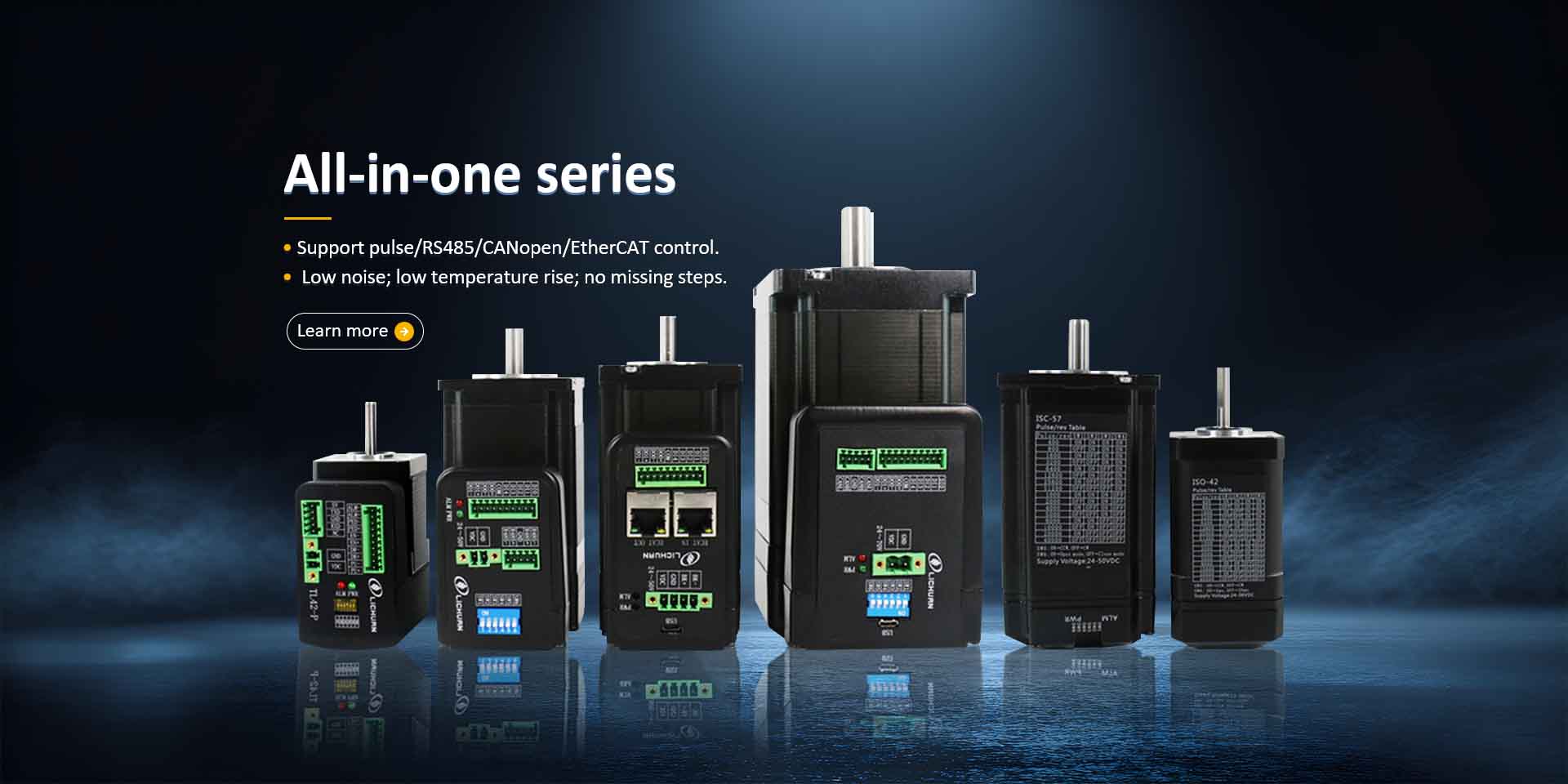 China Ditutup Loop Membuka Pembekal Motor Stepper Bersepadu Loop